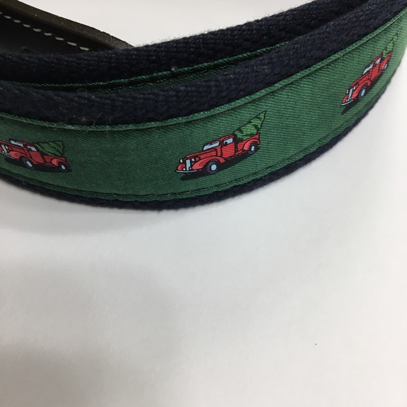Vineyard Vines Truck & Tree Canvas Club Belt - Picture 2 of 4